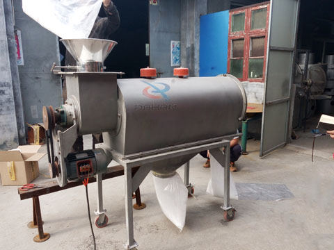 化工粉氣旋篩試機(jī)現(xiàn)場(chǎng)